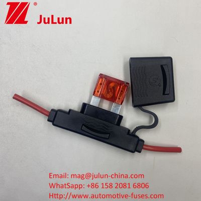 Fahrzeugblatt Sicherungshalter mit Sicherung für Lastwagen Mini Micro Atc Typ Add-A-Circuit Auto Blatt Sicherung