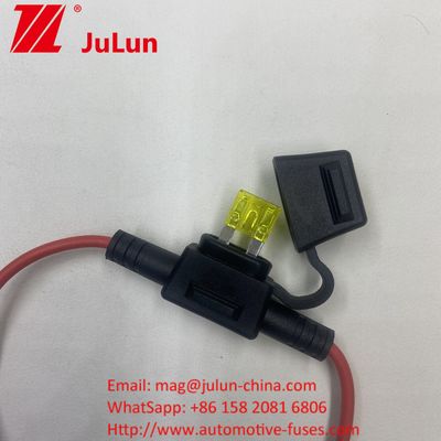 12V Automobil ATC Autoblade SicherungshalterTap In Line Mini Sicherungshalter mit 10 Gauge Draht