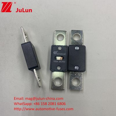EV320-5C 150A 70VDC SINOFUSE Automobil Sicherungen empfohlenes enges Drehmoment 11-13N·m Für M8 Installation mit langlebigen elektrischen Eigenschaften