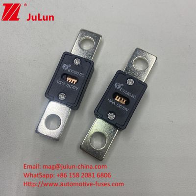 150A 70VDC EV320-5X Keramik Automotive Sicherungen Quarz Sand Elektrische Eigenschaften 1,0In 4 Stunden 3,0In 10s Max