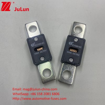 EV320-5C 300A 70VDC Fahrzeugblatt Sicherungen mit 51 mm Loch Abstand und Bolt M8 Installationsmodus