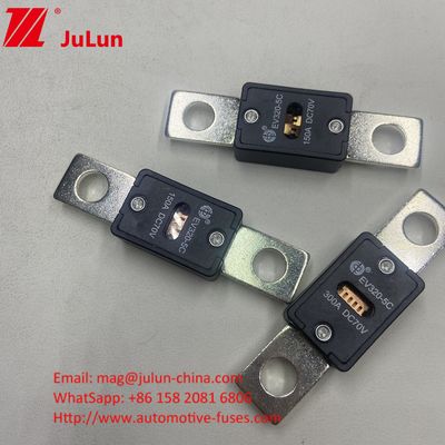 EV320-5C 300A 70VDC Fahrzeugblatt Sicherungen mit 51 mm Loch Abstand und Bolt M8 Installationsmodus