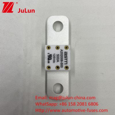 Keramische 250A 125VDC EV Battey Sicherung für Schwerlastanwendungen