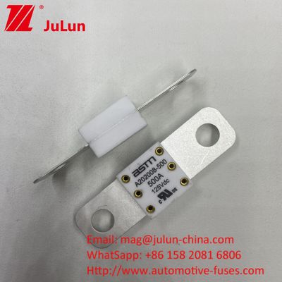200A 125VDC Elektrofahrzeug Sicherung Automobile Für EV 125VDC Spannung Loch Entfernung 50,8mm