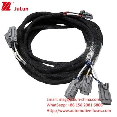Wasserdichtes Fahrzeug-LED-Scheinwerfer Socket-Wire-Adapter H1 9005/9006 Weiblich auf Männlich PVC-Isolierung
