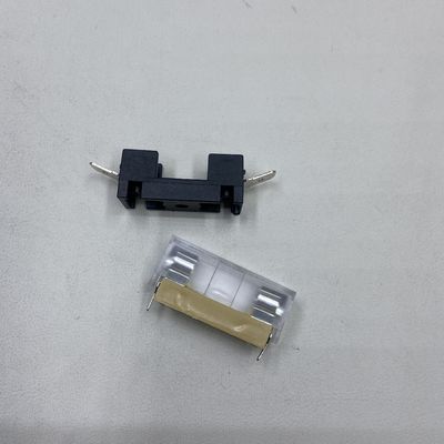 PCB-Board-Installation 6*30mm 250VDC Schwarz Blau Transparentes Gold Fahrzeug Sicherungshalter