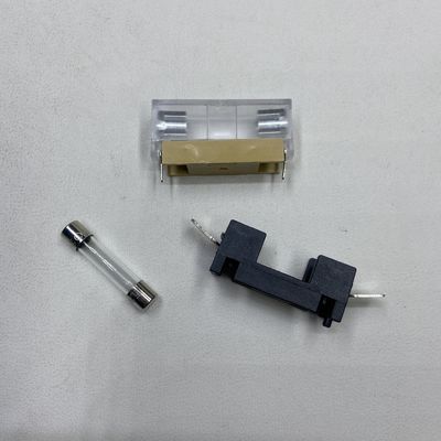 PCB-Board-Installation 6*30mm 250VDC Schwarz Blau Transparentes Gold Fahrzeug Sicherungshalter