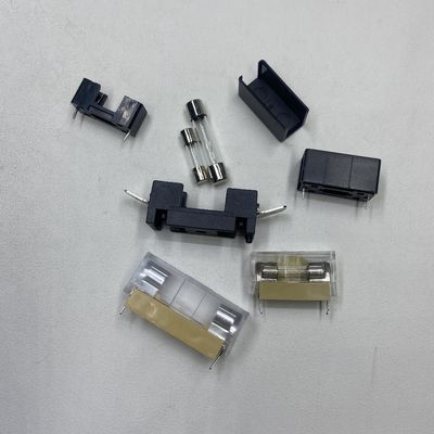5x20mm oder 6x30mm PCB-Board Montage Glas Sicherungshalter für Stromversorgungssysteme in Autos Schwarz Blau Transparentes Gold
