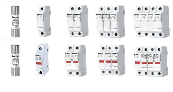 RS15 GG32A 500VDC 100KA Keramische Fahrzeugsicherungen 10*38mm Halter IEV60269