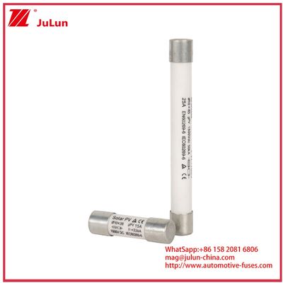 15A 1000VDC GPV Sicherung 10*38 für Solaranlagen IEC60269-6