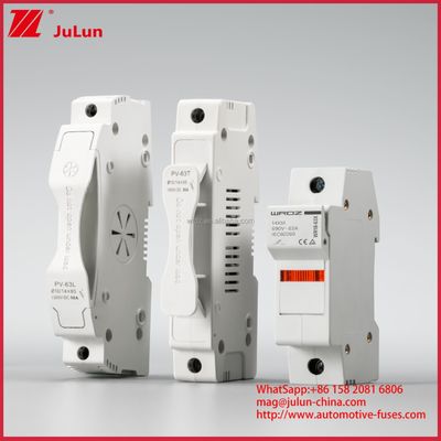 20A 1000DC 10*38 Keramische GPV-Sicherungen Nennspannung Photovoltaik-Hochspannungstrumpfschutzhalter