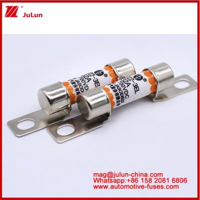EV322 3EL 32A DC700V Tubulierte keramische Sicherung Kompakte Größe Hohe Nennstrom-Kurzschlussschutz
Hohe Bruchkapazität bei 100 Vdc/125 Vdc