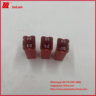 PC-Abdeckung Kleine Spritze JCASE Patrone Weibliche 32V Fahrzeugblatt Sicherungen 0495050.ZXA PEC 34240011 SBF JT-50A