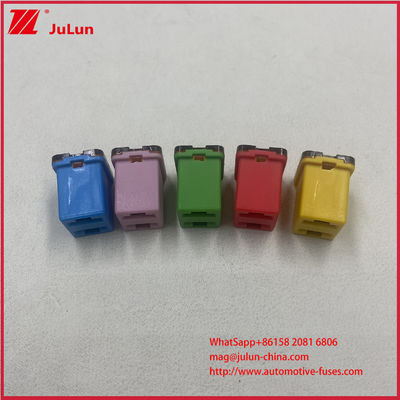 Beschichtung Verzinnung Langlebig Kleine Größe Quadratisch Mini Auto Sicherung Für Auto 20A 25A 30A 40A 50A 60A Quadratisch Mini Auto Sicherung SUVs LKWs Geländewagen Busse