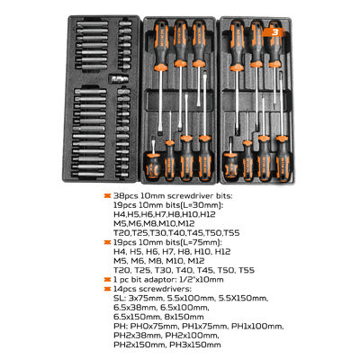 Versatile Ausrüstung Kiste Werkzeug Set Hardware 163pcs Tools