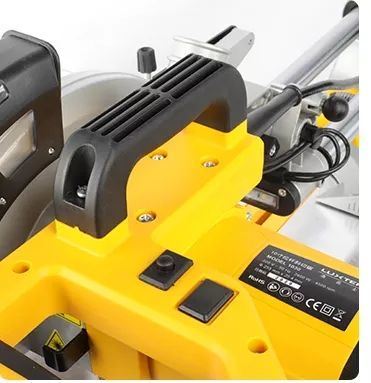 Säge Holzwerkzeuge 2400W Zusammengesetzter Schiebeton 10 Zoll Miter Schneiden 255mm Für DIY Handwerker