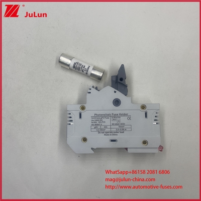 14*51mm gPV 1000VDC 50A SICHERUNG Robuste PV-Photovoltaik-Sicherungshalter Trennschalter für Solaranwendungen und -Paneele
