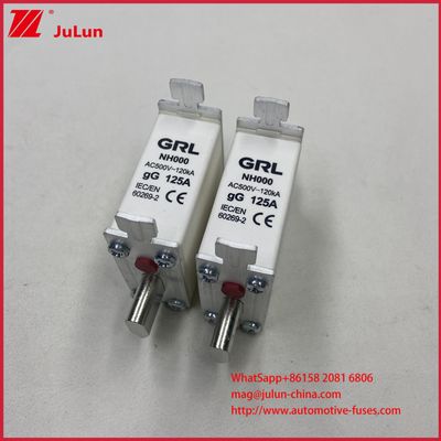 160A, 200A, 250A, 315A, 400A, NT000, NT00, NT0, NT1, NT2, NT3, NT4 Blade Fuse Link und Fuse Base 500V AC 10A ~ 100A, 125A, 500A 630A