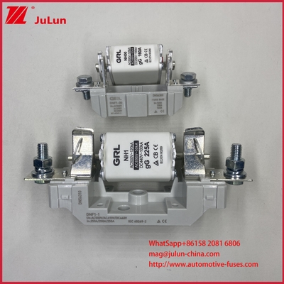 NT000 FUSE AR Hochspaltbarkeit 500V/690V Nennwert Keramisches Porzellan Schmelzverbindung Fuse 80A Niederspannung Kupferanschluss NH000 Sicherungen