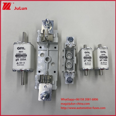 Fast Blow AR Typ HRC Sicherungsverbindung AC500V 120KA Keramische Schmelzfuse NT00C/NT000 CE zertifiziert 160A Hoch/Niedrigbruch