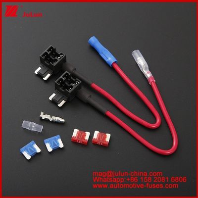 ATS / Low Profile Mini/Micro2/Micro3 Sicherungshalter Mini Low Profile Add-a-Circuit Sicherung Tap Bullet Connector Adapter Micro Inline Sicherungshalter