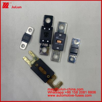 High-Capacity Auto Fuse High Quality ANM ANM-B Fuse 30A-600A 58V Automotive Substitute MEGA 298 998 MEGA 40A-500A Bolt on Car Fuse Copper Automotive Fuses Bolt down