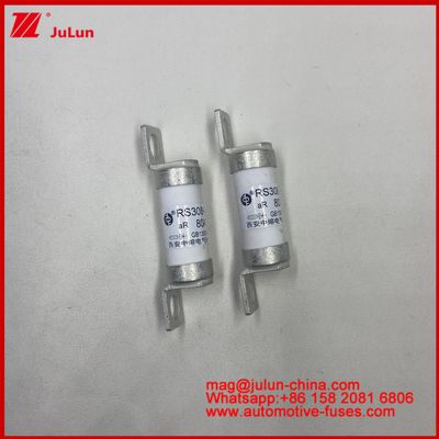 Battery, Motor RS308-HB 16A 550VDC Energy Storage Ceramic Automotive Fuses With Rated Voltage AC690V/DC550V And Mounting Method SCREW BOLT