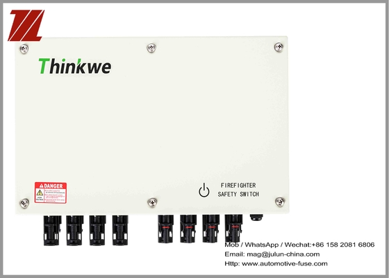 Hochspannungsschnellfeuer-Sicherheitsschalter für Dach Wohn-PV-Sonnenkollektor elektrisches IP65 1500V