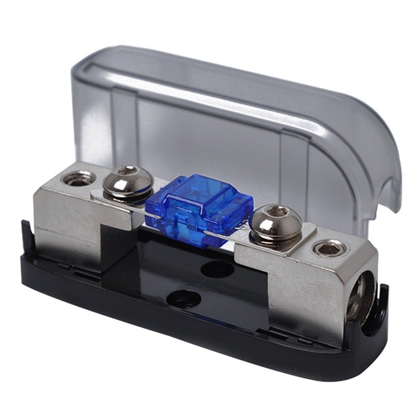 RV vollständig Mini Fuse Holder 4GA IN 4GA AUS Legierung PC des Zink-60A