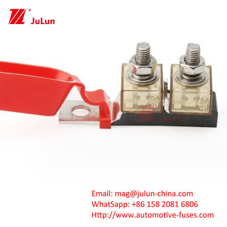 2-Positions-Terminal-Schutzschutzschutzhalter Einzel-Stift M8 Kompakt eingestufte Batterie-Schutzschutzschutzschutz 60A-300A