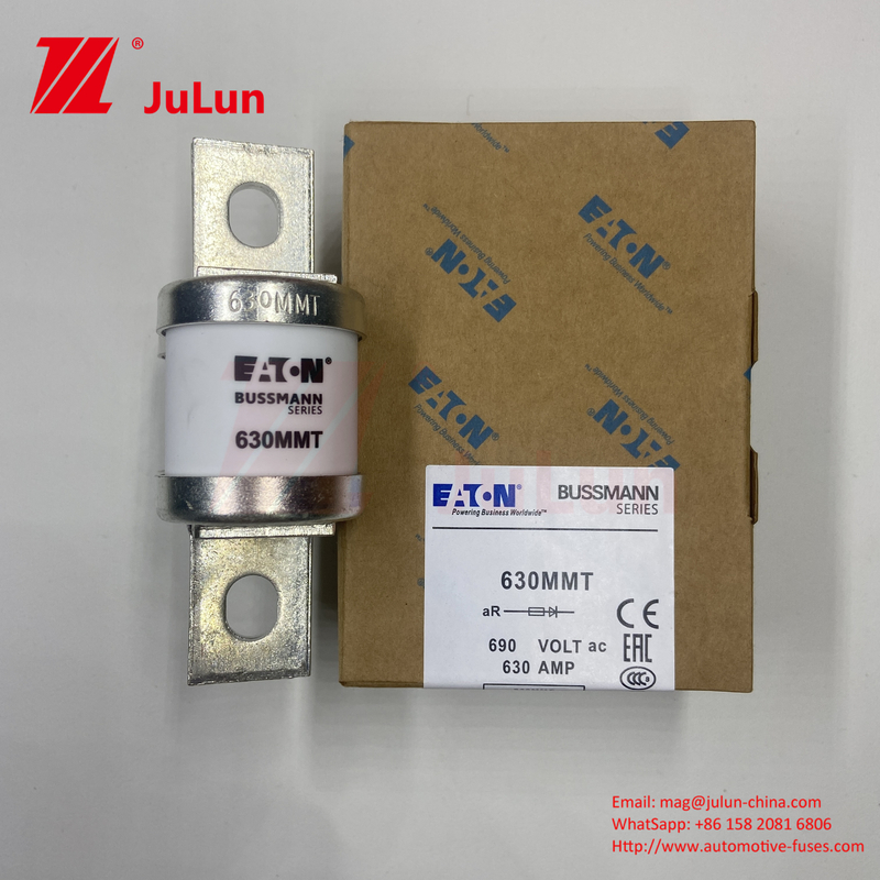 690V Keramische Automotive Sicherungen M6/M8 Twin Flat Plate Bolt Typ 0,43kg Schwerlast Sicherungslösung