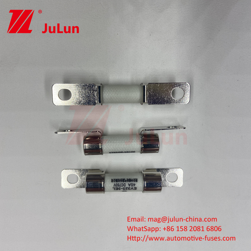 Quarz Sand Out Pipe 10A - 100A Schrauben elektrische Sicherung für Ladegerät 30A 50A 750VDC EV Sicherung Hey sind geeignet F