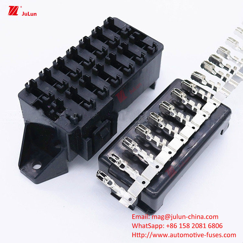ANS/MIDI Kleiner Premium-Sicherheitshalter, manuelle Neustellung für Elektrofahrzeuge 30A-500A Nylon-Kunststoff-Ein-/Bipolar-32V-Schaltkreislaufschalter