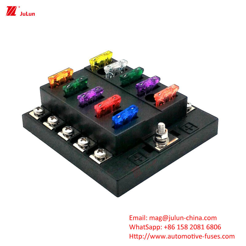 ANS/MIDI 30A-500A Kleiner Kupfer-Kontakt-Sicherheitshalter entspricht EU-UL-Standard 12-Wege-Sicherheitsbox