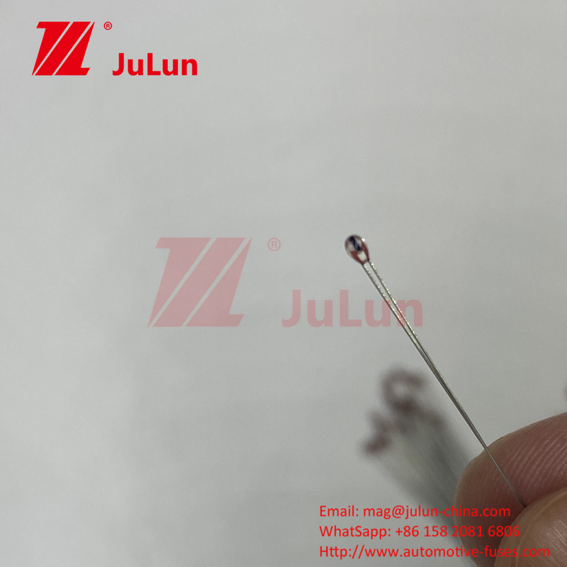 R25=5K 1% MF52B Emalierter Draht Kleiner Thermistor mit Schwarzkopf 10K50K100K Smart Water Cup Ladebank
