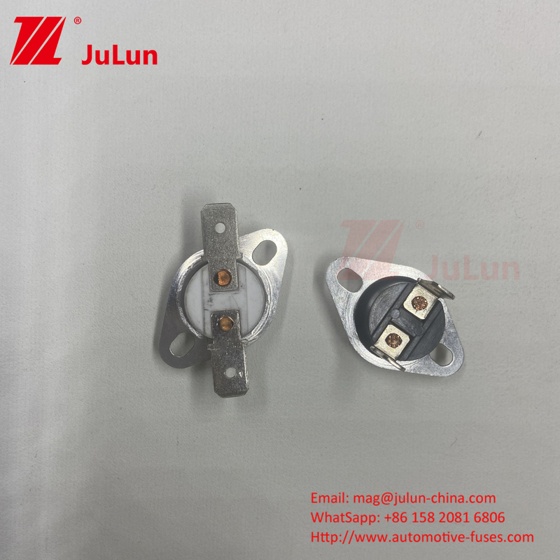 KSD301 Thermistor-Temperatursensor Kein Ausfall Blindend Normalzustand ≥100000 Mal Lebenszyklus 92°C