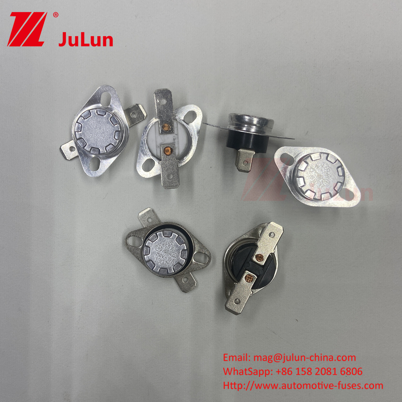 Wasserdicht KSD301 Bimetallischer Thermostat Temperaturkontrolle Thermischer Ausschalter 250V 10A 16A mit CQC TUV UL ROHS