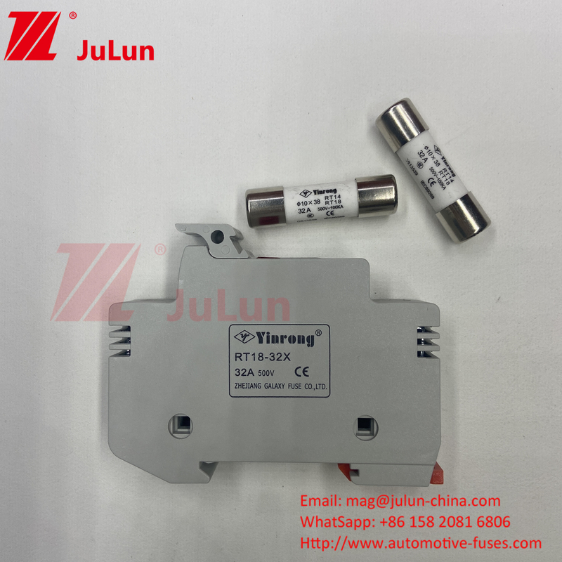 PV-30 CE TUV 10*38mm Dc 6A,8A,10A,12A,15A,20A,25A,32A PV Solar Dc 1000V Sicherung mit Sicherung zum Schutz von Solar-PV-Modulen
