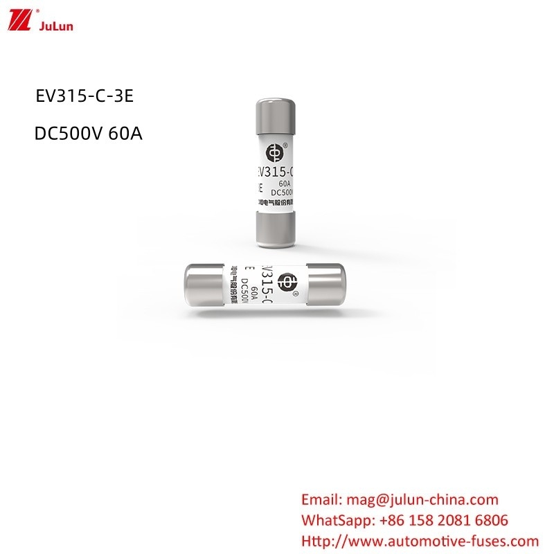 Neue Energiekraft Mittlere Hochdruckkeramische Sicherung/ EV315-C-3E DC500V 10A,15A,20A,30A,40A,50A.60A