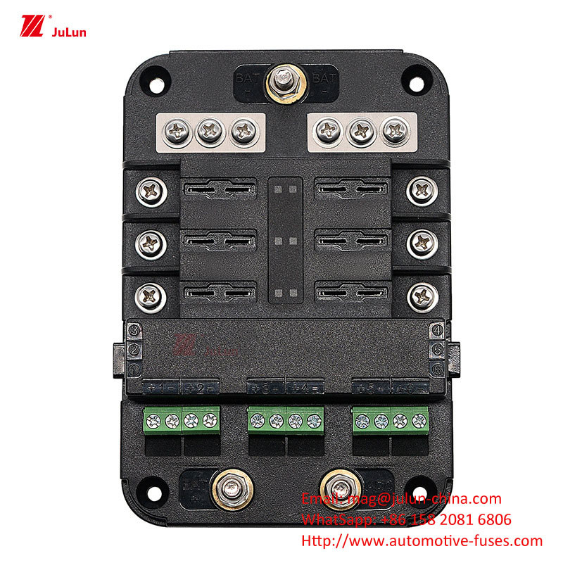 Schwerlast-Automotive Teile 30A-500A Motorrad Wiederaufsetzbarer Schaltkreisbrecher für Bolt/Bolt Sicherung Nennspannung 32V Schaltkreis P