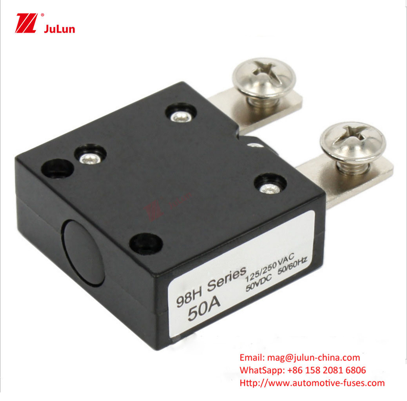 Eu UL Einfach/Bipolar 30A-500A Nylon Gehäuse Sicherung Halter breiter Temperaturbereich Automotive Sicherung Box/Halter (-55 ° C bis 12 ° C)