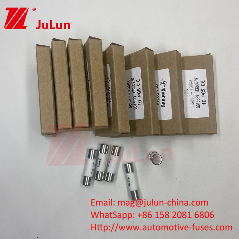 4A AC220V AC380V AC500V AC690V AC800V 1000V Solar PV Sicherungen 10 x 38mm 1000VDC Pv String Sicherungen UL TUV CE RoHS