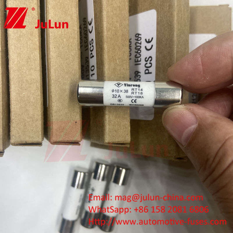 7A 10*38mm AC380V AC500V AC690V AC800V Keramische Solar-Pv-Schutzschutzschutz für Photovoltaikanlagen