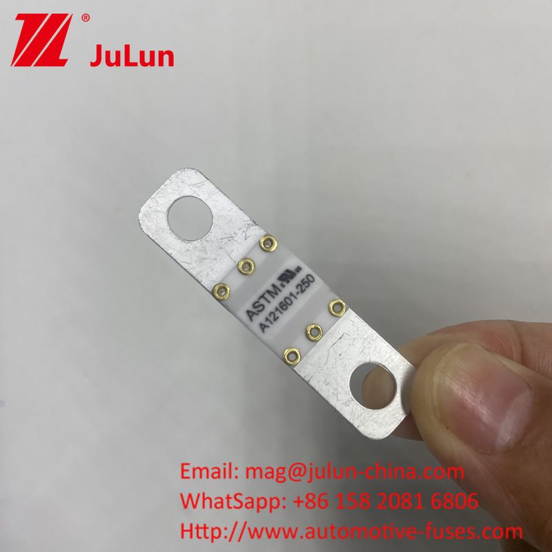 A121601-250A A121601-200A ASTM Kupfer Automotive Blade Fuse für Hochstrom-EV-Energiespeicherbatterie