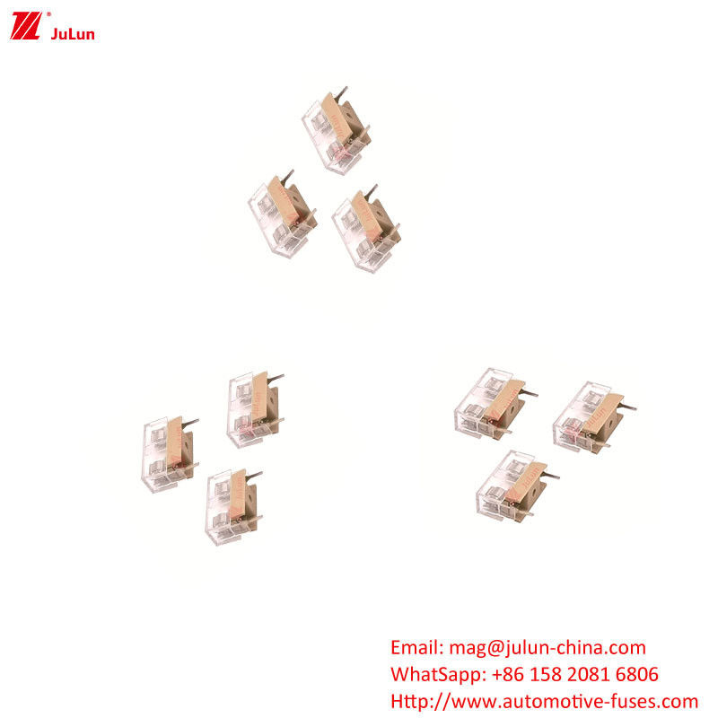 ANS / MIDI Kleiner Sicherungshalter Kupferkontakt 32V Nylon-Befestigungsschalter Kunststoffgehäuse
