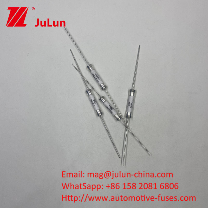 500VDC HV660 35A PCB-Hole/Fuse-Clamp Mount Automotive Fuse mit Keramik Kupfer Silber Quarz Sand Gold