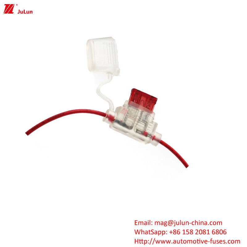 Eu UL Standard Automotive Fuse Holder Assembly Kit 32V Nennspannung für Sicherungen in rauen Betriebsumgebungen