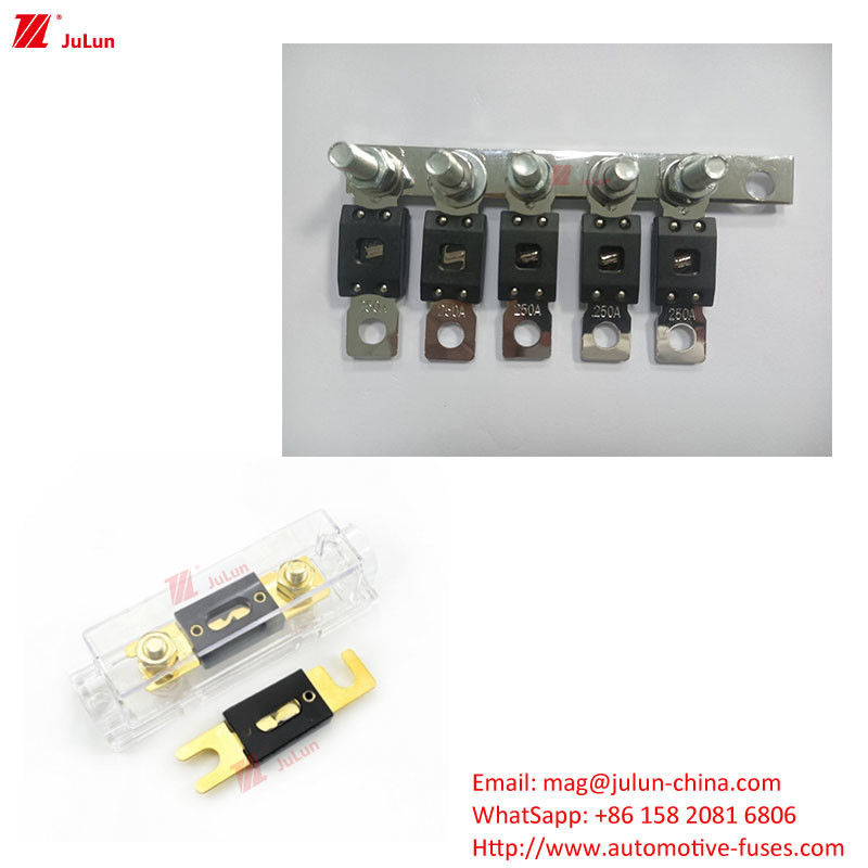 EU UL Standard Bipolar Circuit Breaker Kunststoff/Nylon Shell Sicherungshalter für neue Energiefahrzeuge/Busse/Schiffe