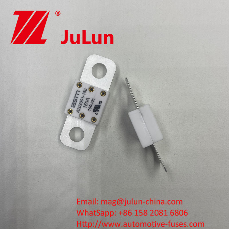 Schraubschrauber A202001-500A 150VDC Keramische Automobilsicherungen 100A 150A 200A 250A 300A 350A empfohlene enge Drehmoment 11-13N·m für den M8-Anlagemodus