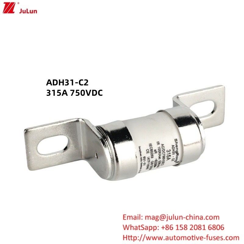 ADH31-C2 750VDC 10KV 50A-400A Nennstrom-Hochspannungssicherung für elektrische Geräte
